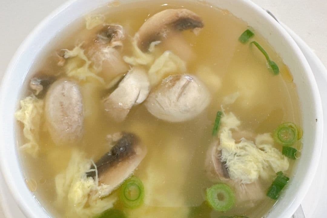 S02. Mushroom with Egg Drop Soup 蘑菇蛋花汤