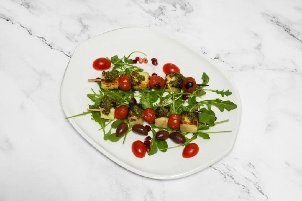 Halloumi Skewers
