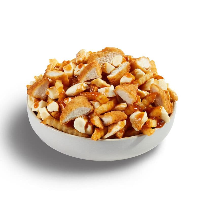 Poutine aux filets de poitrine / Chicken Breast Fillets Poutine