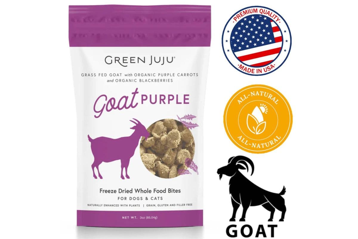 Green Juju - Freeze Dried Whole Food Bites Goat Purple (85 g)
