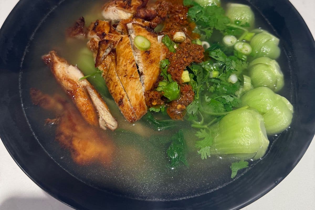 T1 BBQ Chicken Noodle Soup