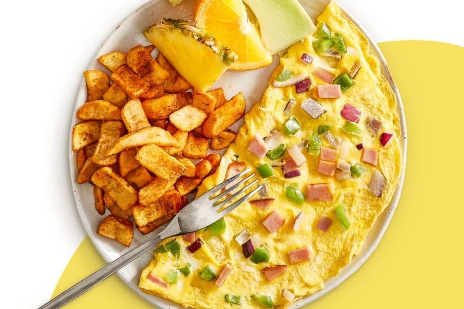 Omelette à la viande / Meat Omelette