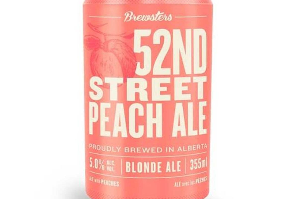 BREWSTERS 52ND STREET PEACH ALE (1 x 6x355mL)