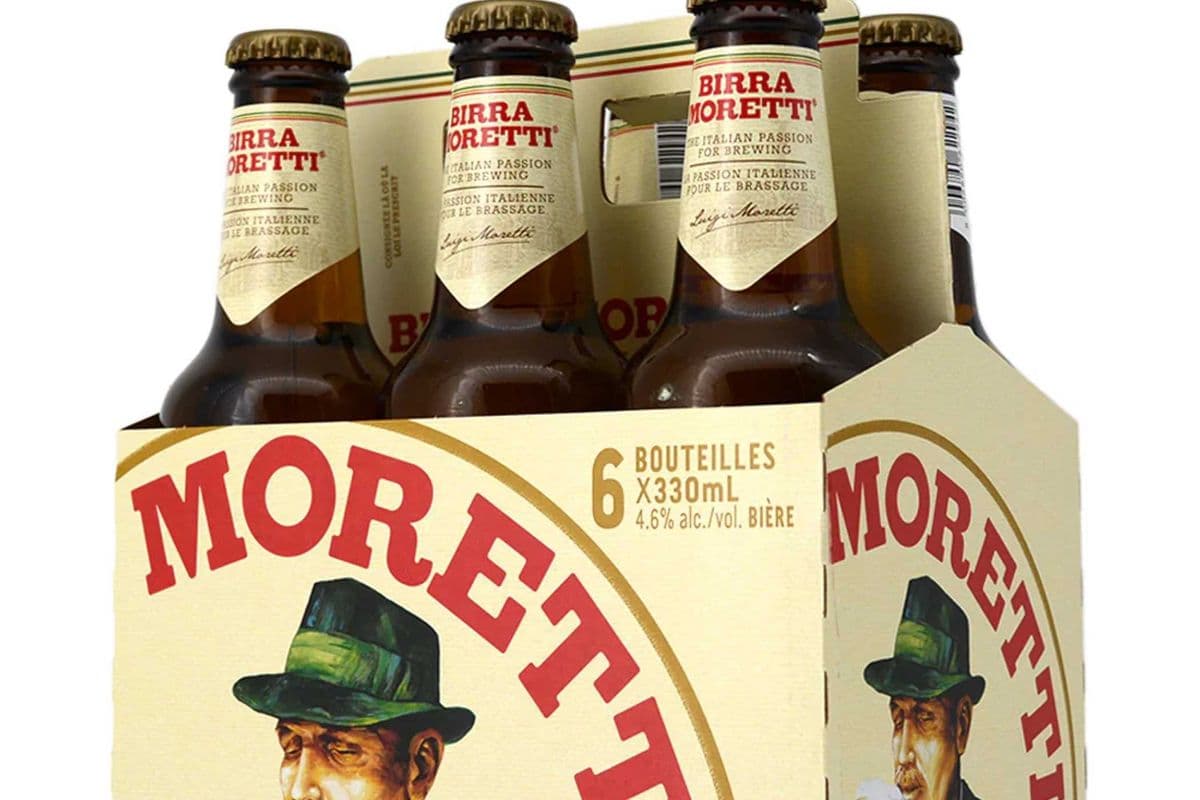 Birra Moretti (6 x 330 ml Bottles)