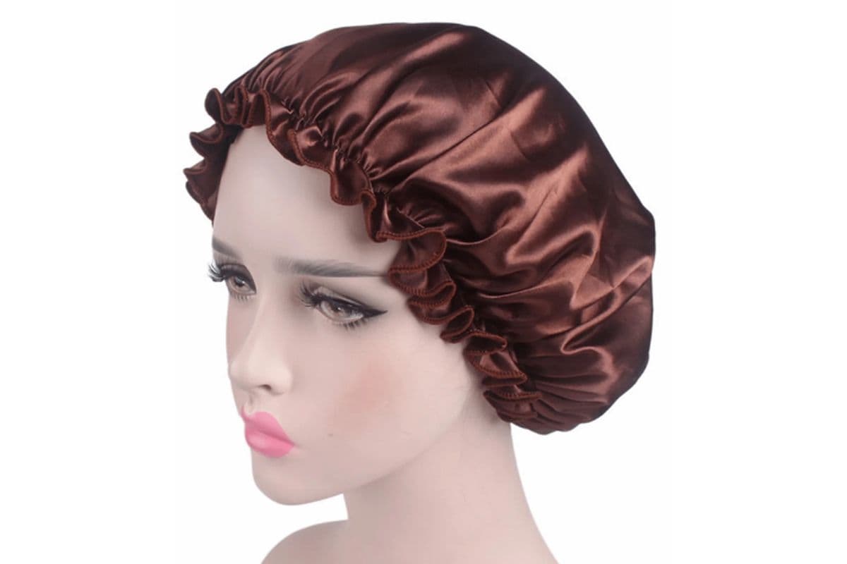 Mc Satin Sleep Cap Brown (56 g)