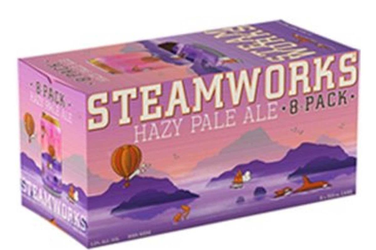Steamworks Hazy Pale Ale, 8PK Cans (8 x 355mL)