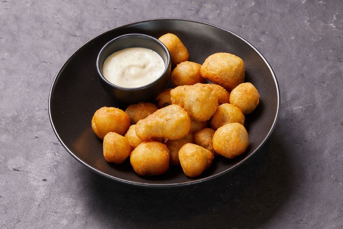 Battered Mushrooms