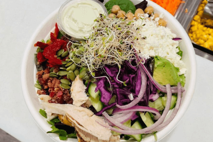 Keto Chicken Avocado Salad