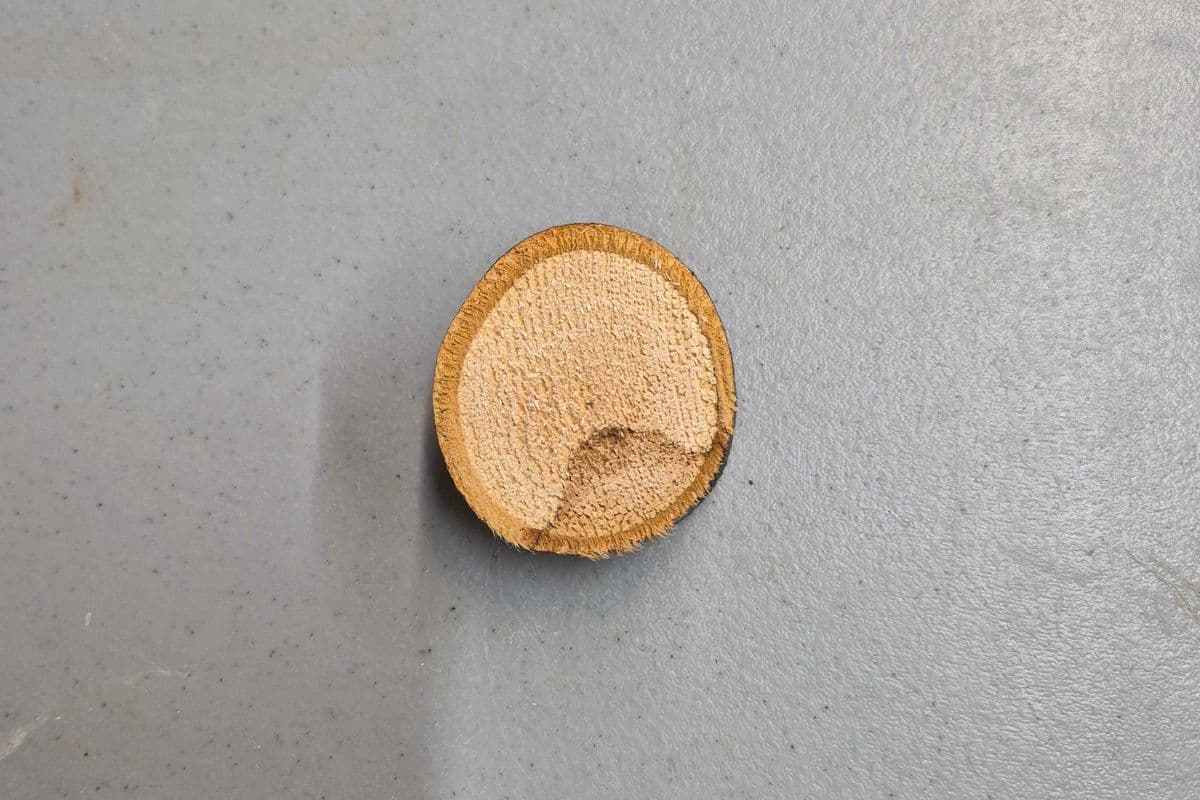 Wood Cookie Foot Toy (2 inches)