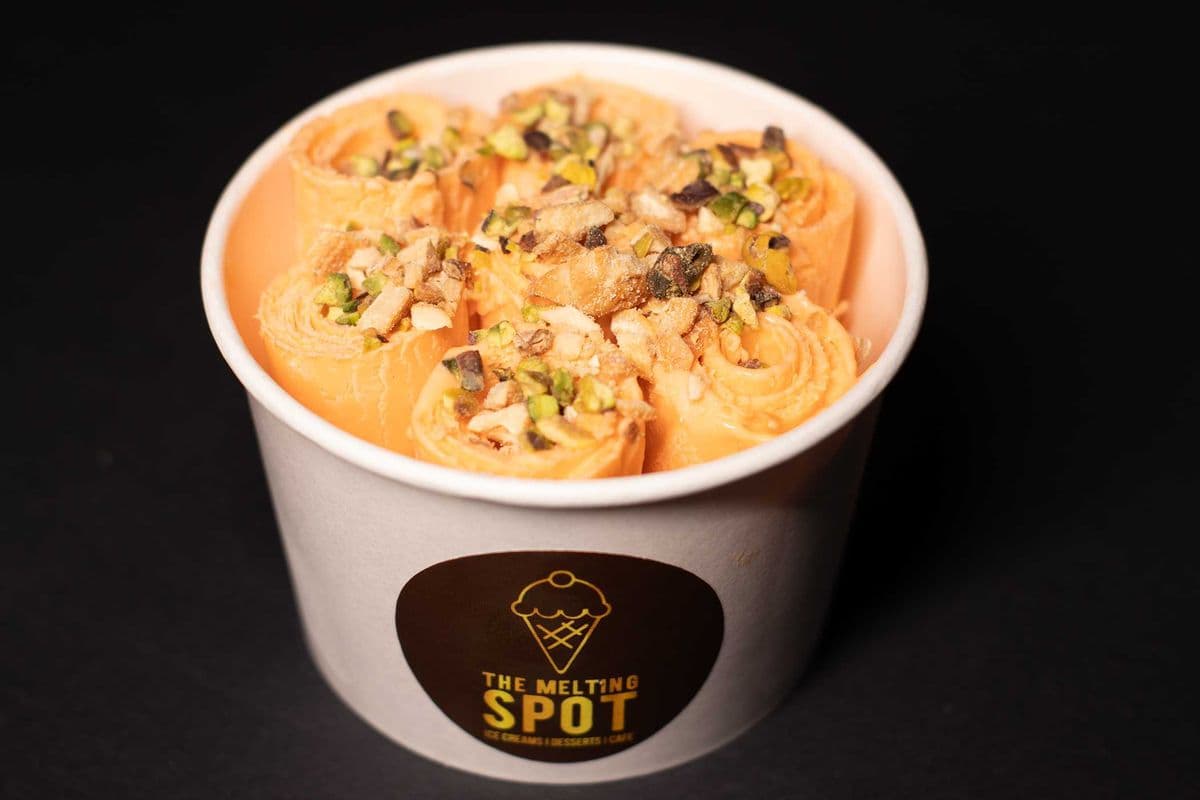 Rajbhog Thai Rolled Ice Cream