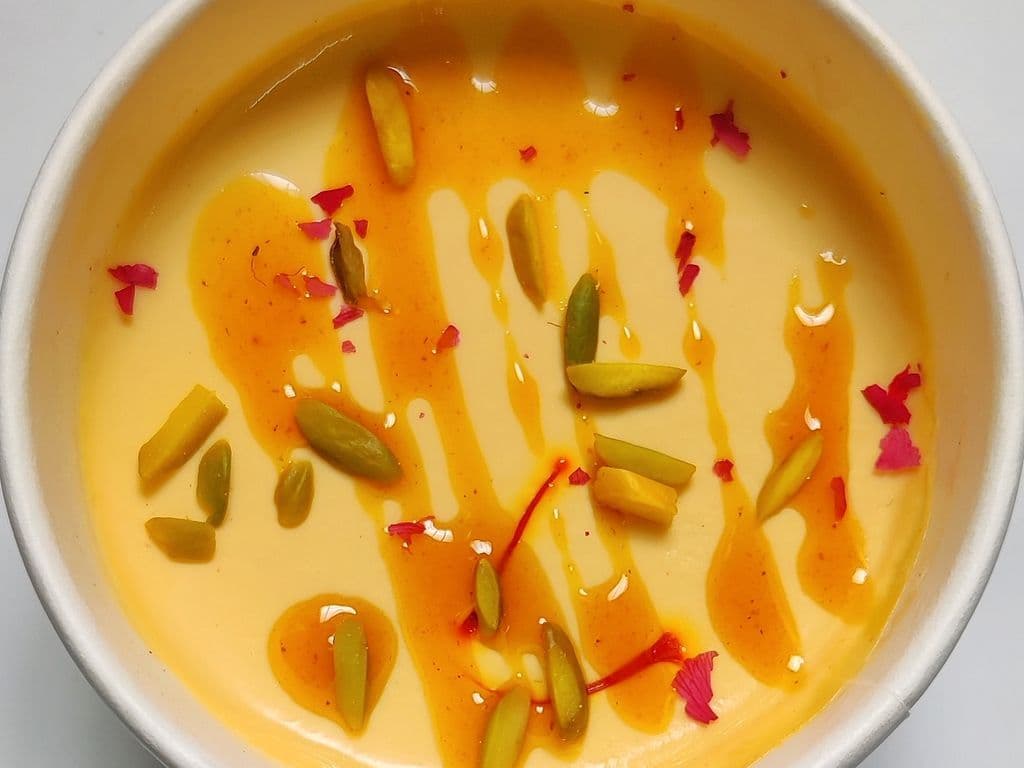 Thandai Pannacotta