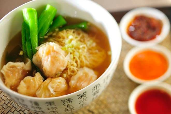 Prawn Wonton Noodle Soup / 鮮蝦雲吞湯麵