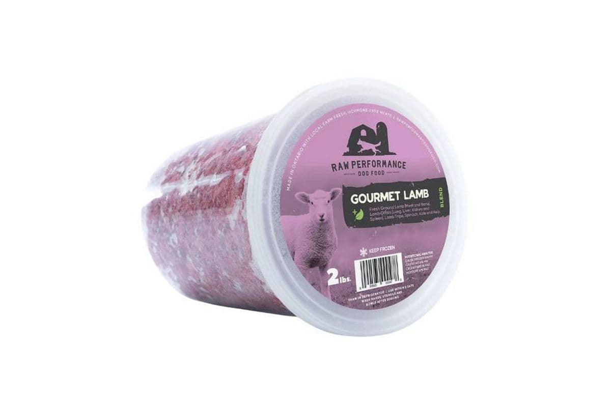 Raw Performance - Gourmet Lamb Raw Dog Food (2 lb)