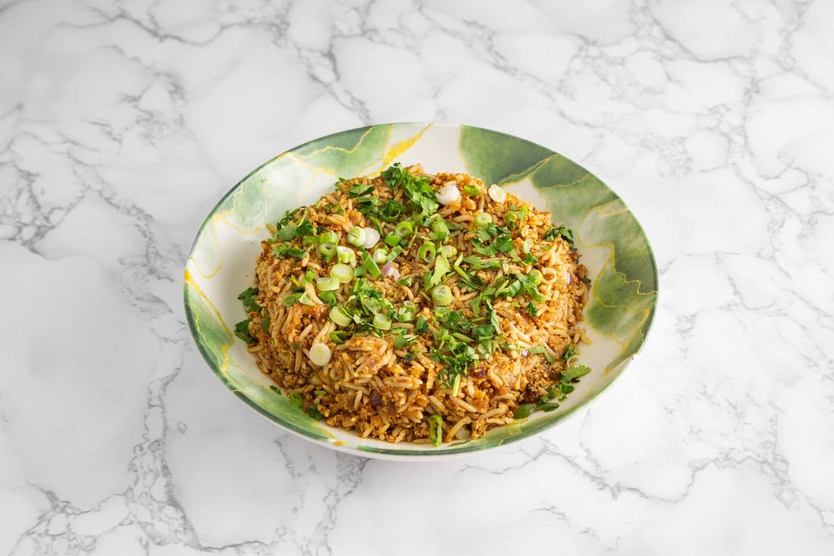Bhurji Rice