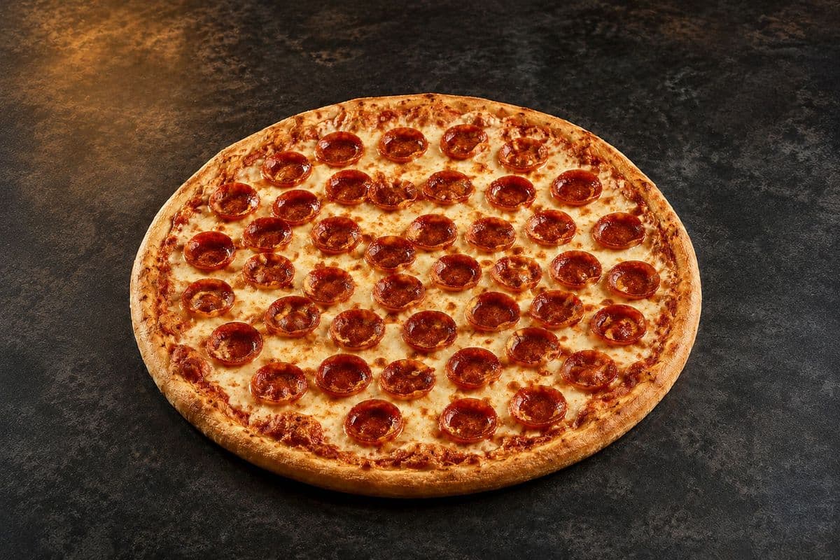 12 Inch Medium Classic Pepperoni Pizza