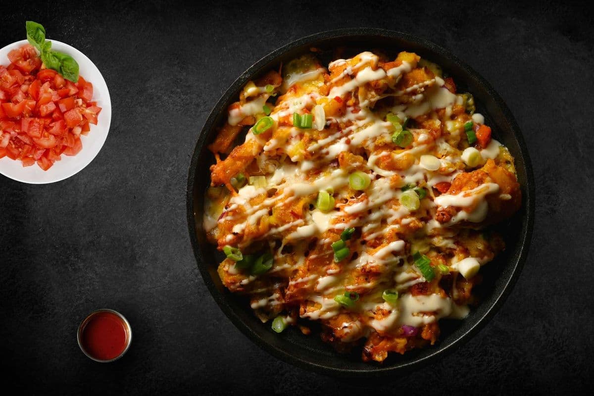Vegetable Samosa Poutine