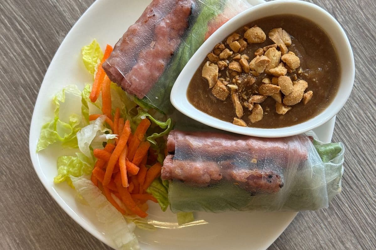 5. BBQ Minced Pork Salad Roll - Nem Nuong Cuon