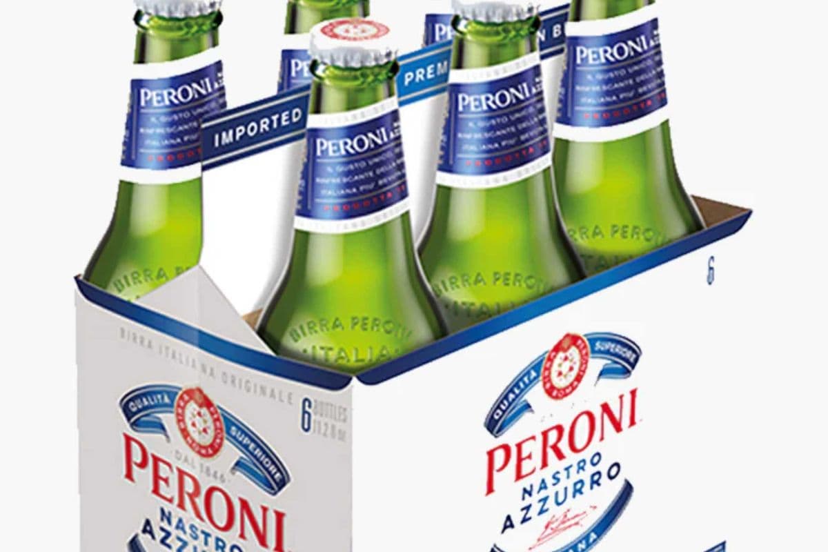 Peroni Nastro Azzurro (6 x 330 ml Bottles )