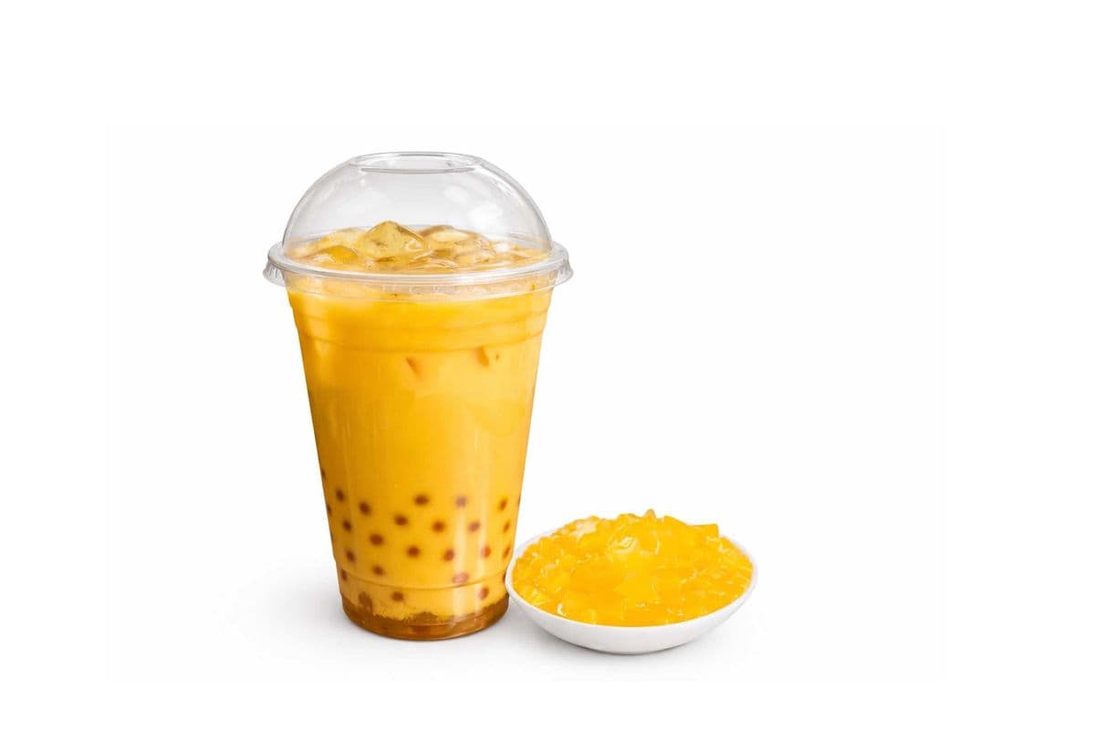 B4. Mango Milk Tea