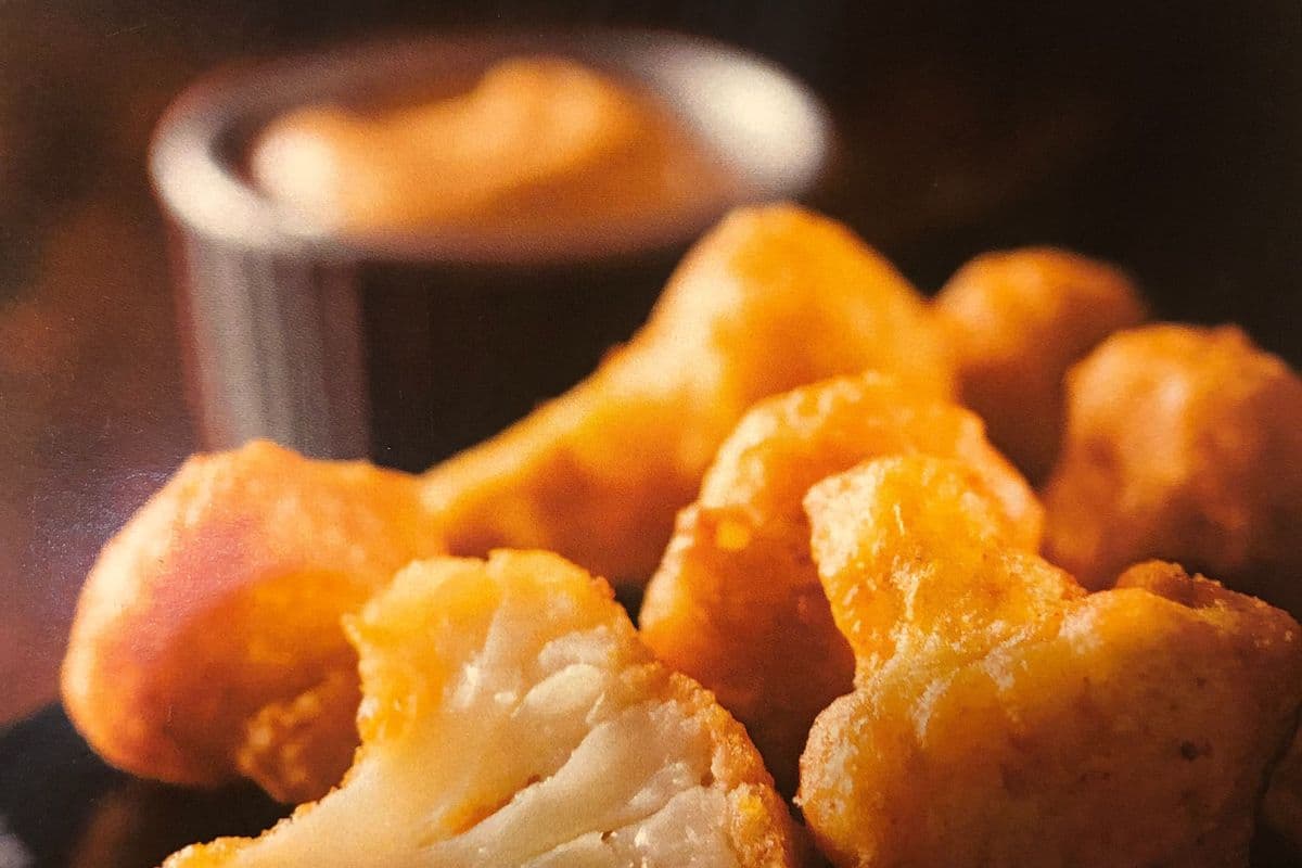 Battered Cauliflower Bites