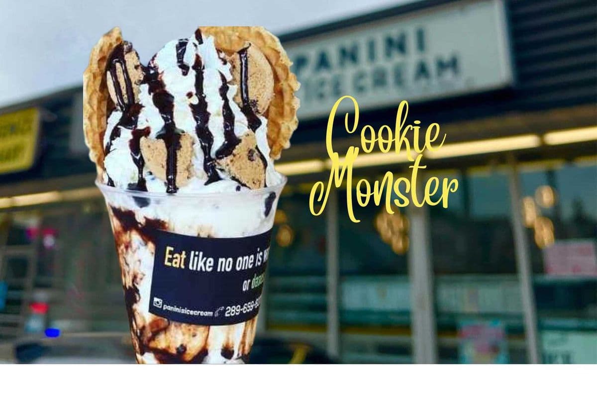 Cookie Monster Sundae