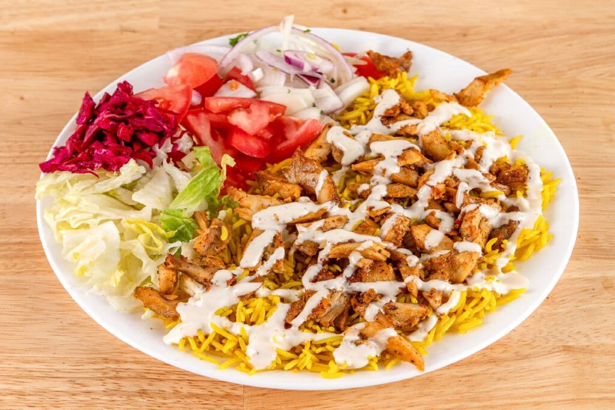 Chicken Shawarma on Rice