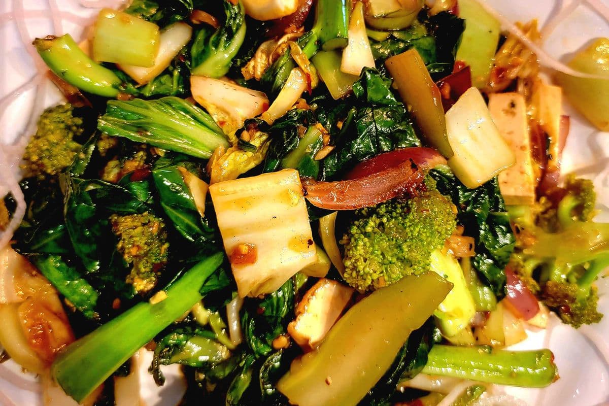 Green Veges & Tofu