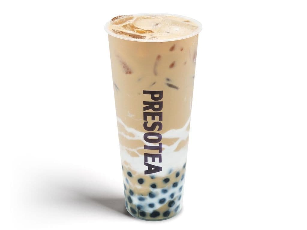 Thé au lait avec perles et mochi / Pearl Milk Tea w/ Mochi