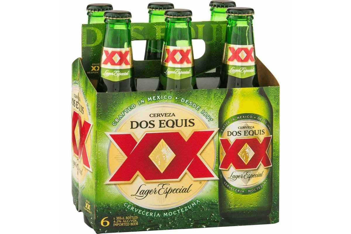 Dos Equis XX Lager (6 Bottles) Mexico (6 x 355 mL)