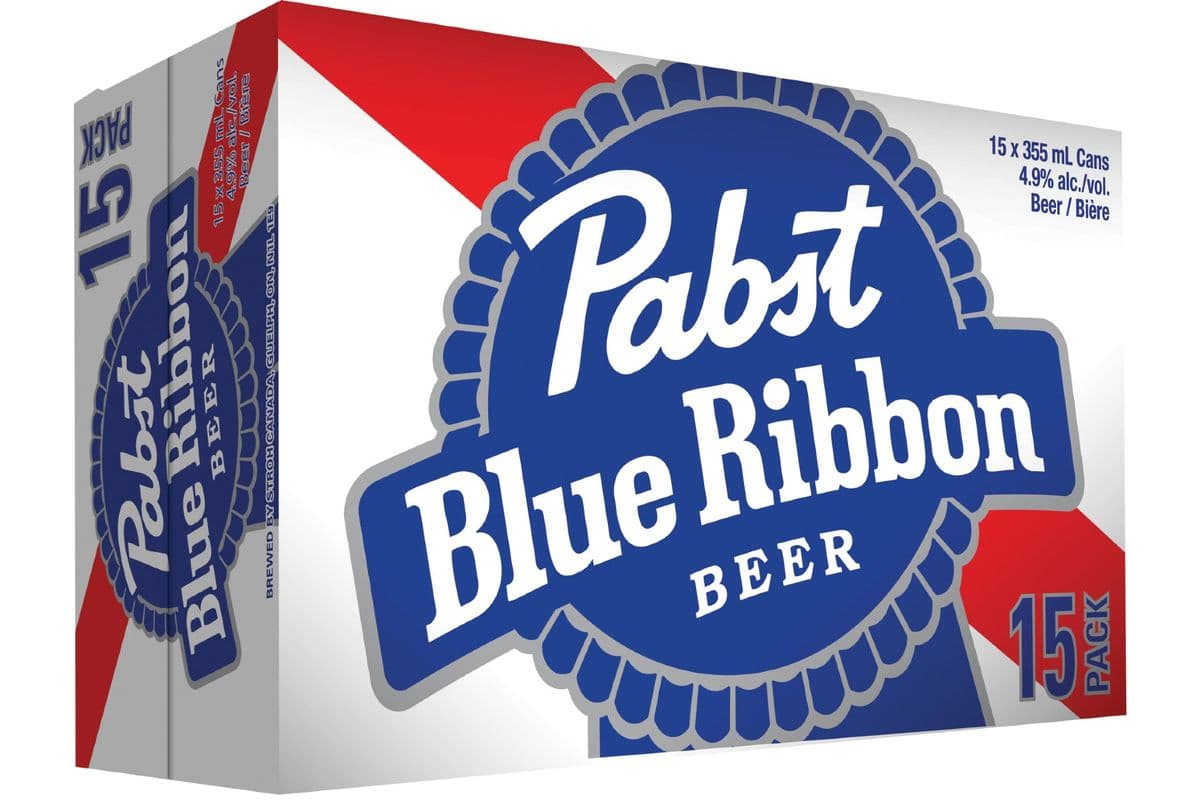 Pabst Beer Blue Ribbon (15 x 355 ml cans)