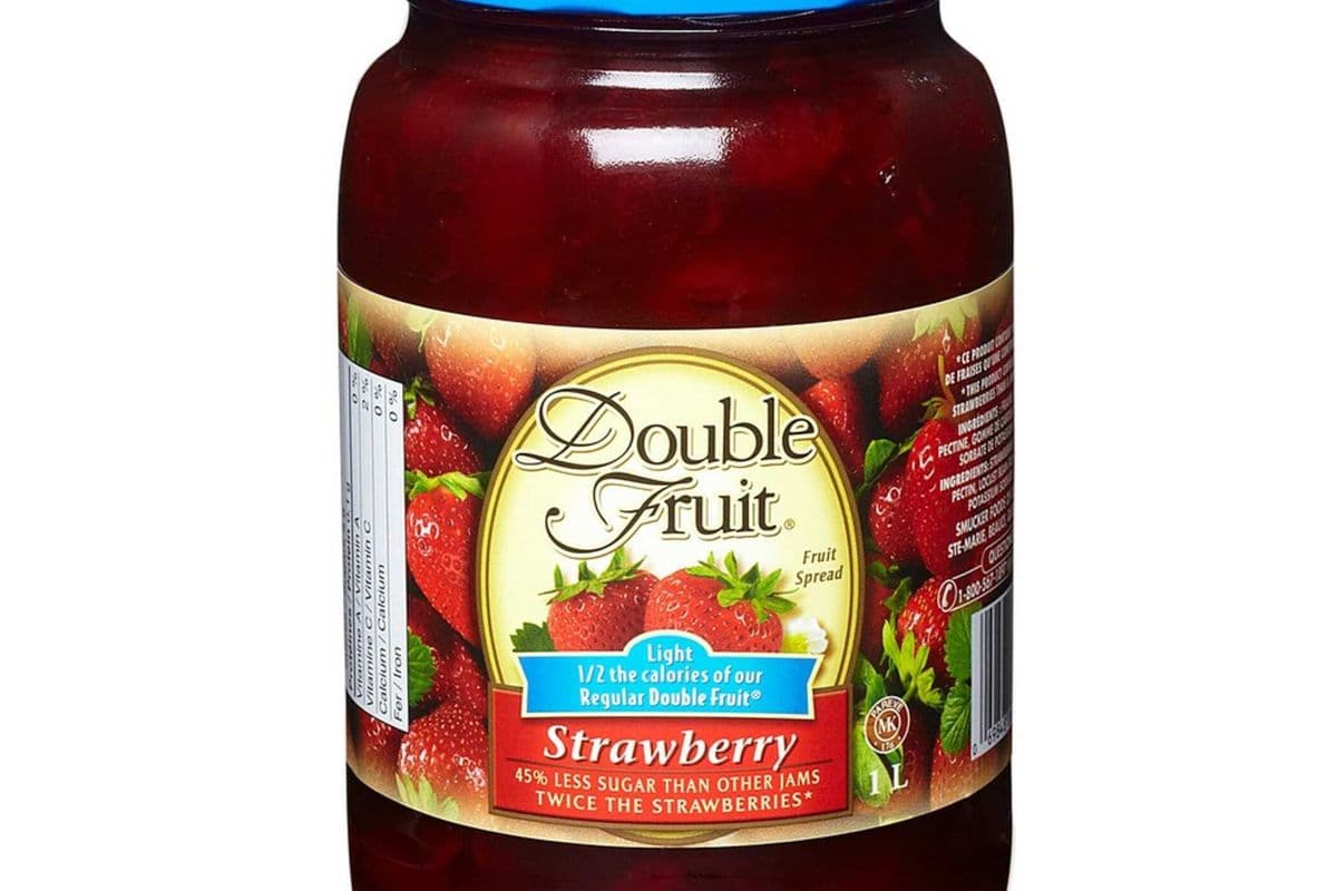 Tartinade aux fraises Double Fruit 1L