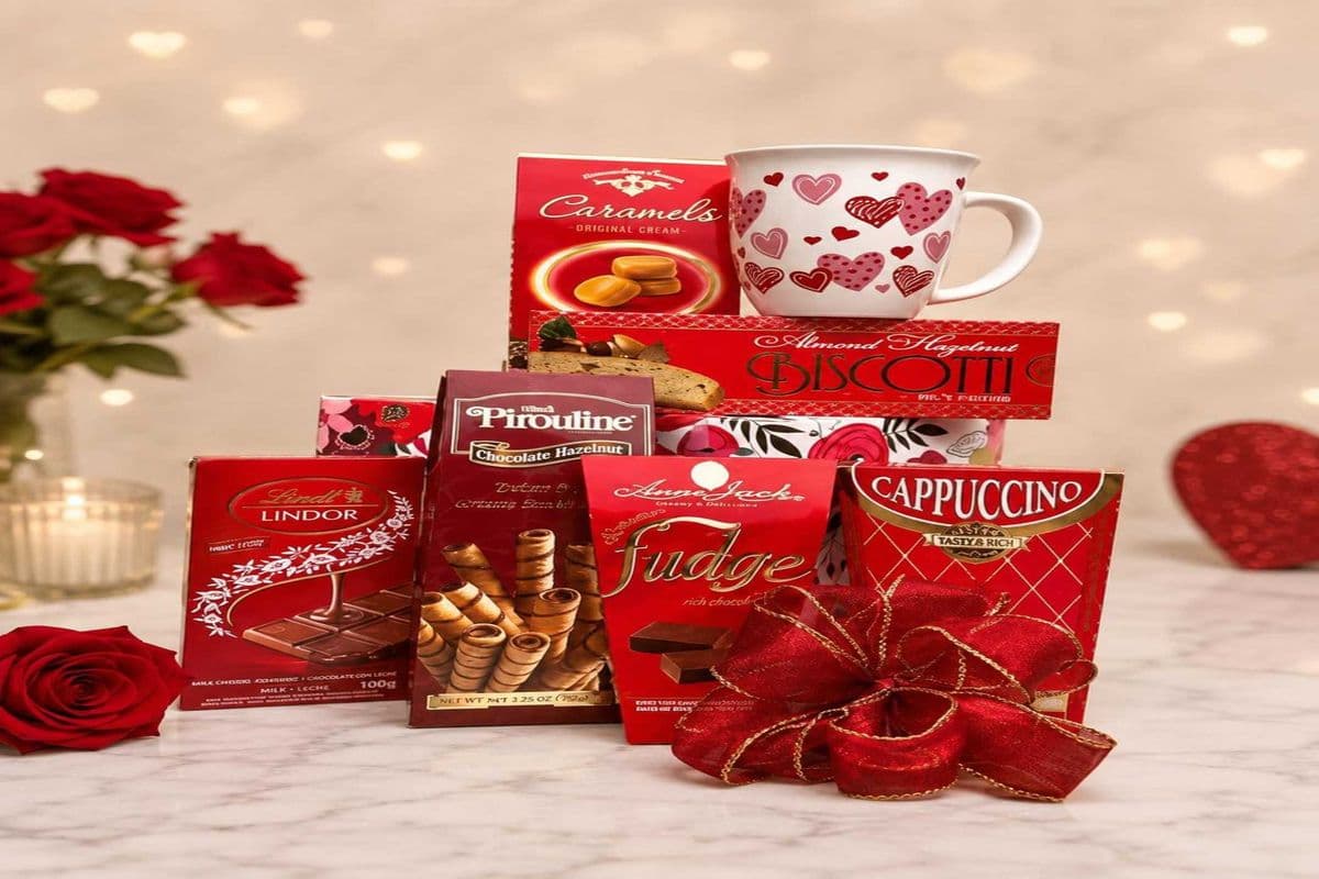 Sweet Heart Tea & Chocolate Gift Set
