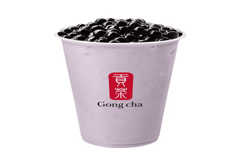 Coconut Taro Milk Tea / Thé au lait Coconat Taro