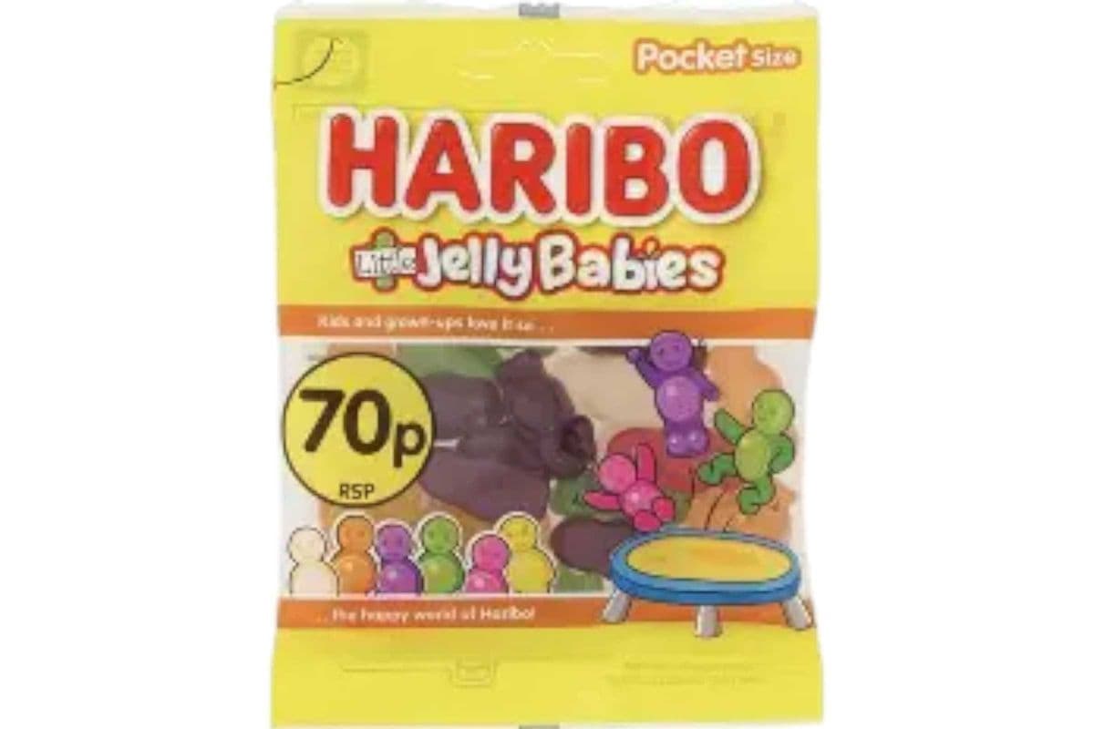 Haribo Little Jelly Babies (Pocket Size) (60g) (349 Cal)