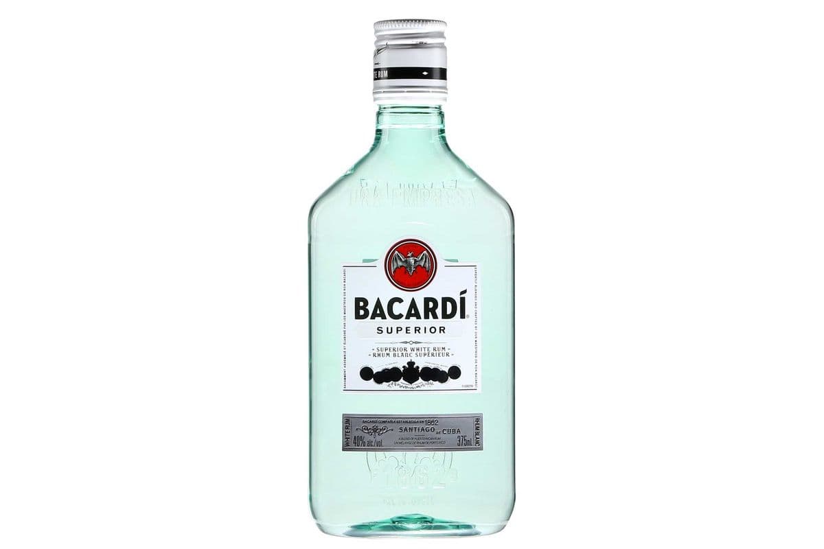 Bacardi Superior (13 oz Mickey) (1 x 375 mL)