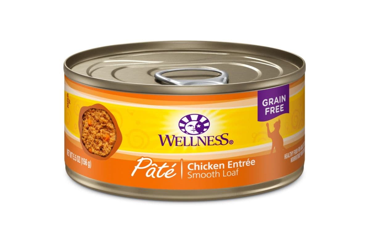 Wellness Complete Health Pate Chicken Entree Grain-Free Wet Cat Food Cans (12.5 oz) 6.89