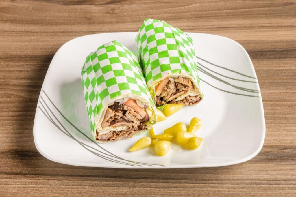 Beef Doner Wrap