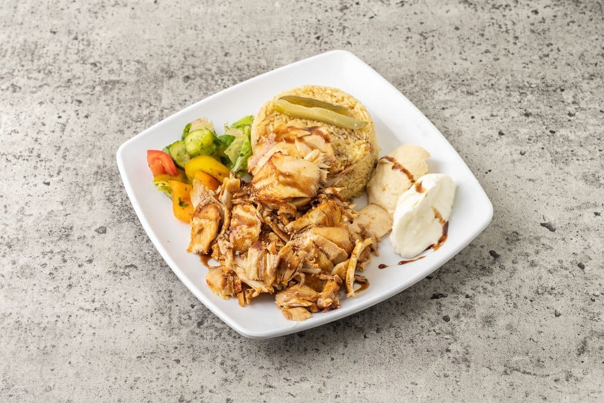 Chicken Shawarma Plate