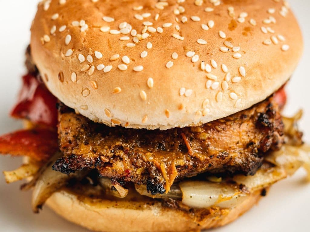 Burger au poulet