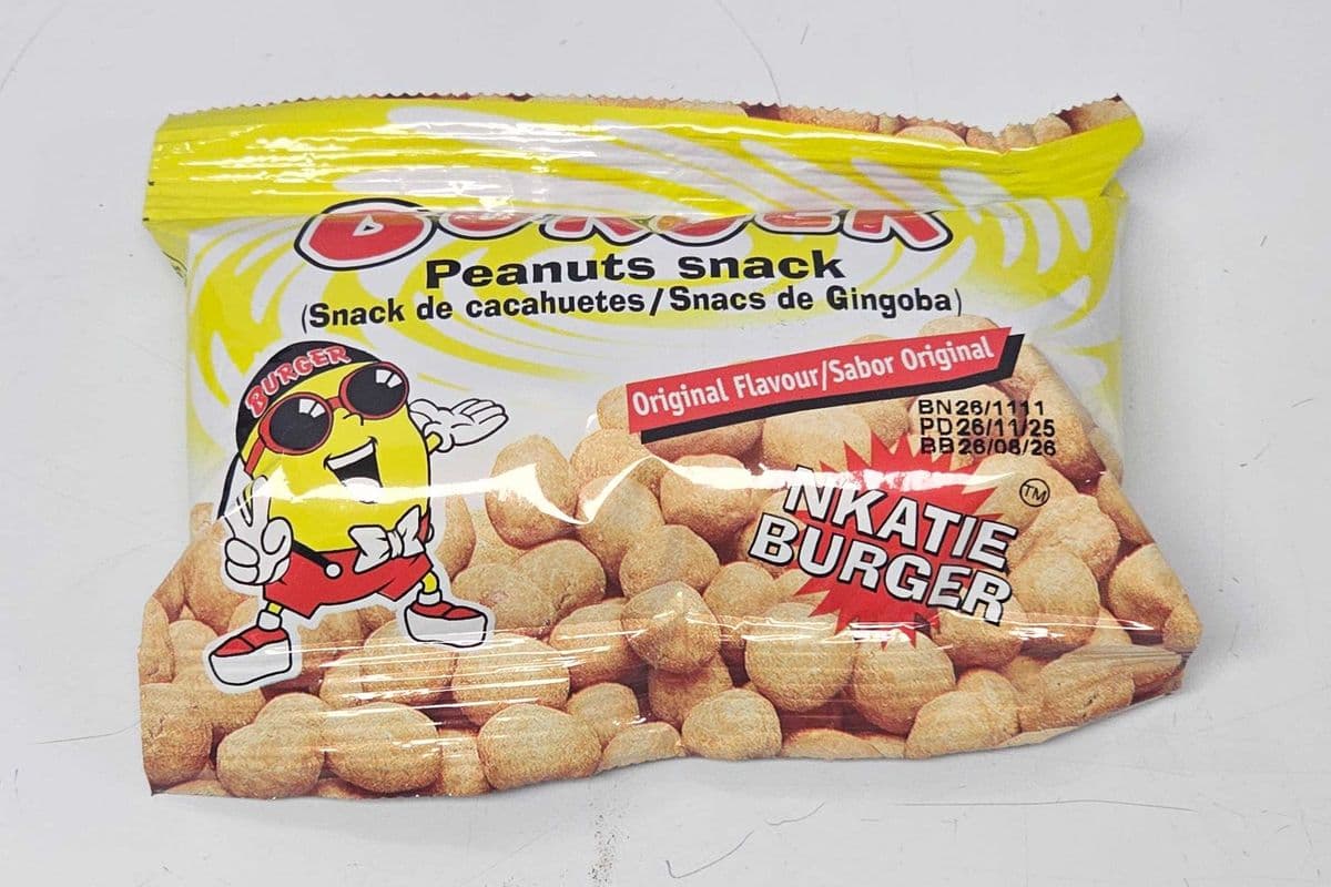 Burger Peanuts Snacks