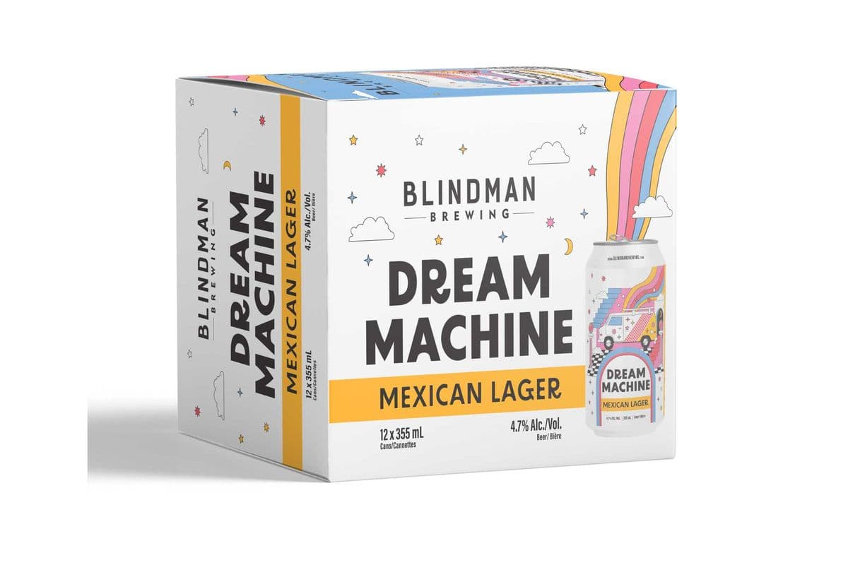 BLINDMAN BREWING - DREAM MACHINE (12 CANS) (1 x 12X355ML)