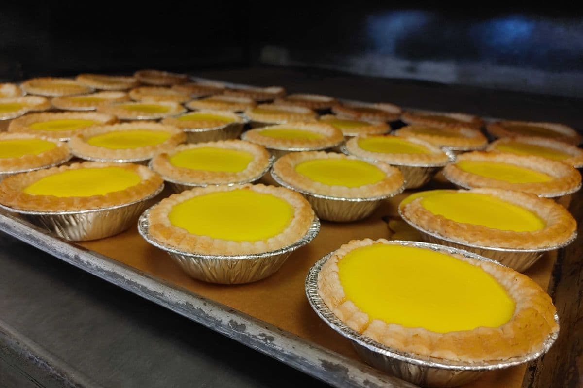 Egg Tart (Flaky crust)