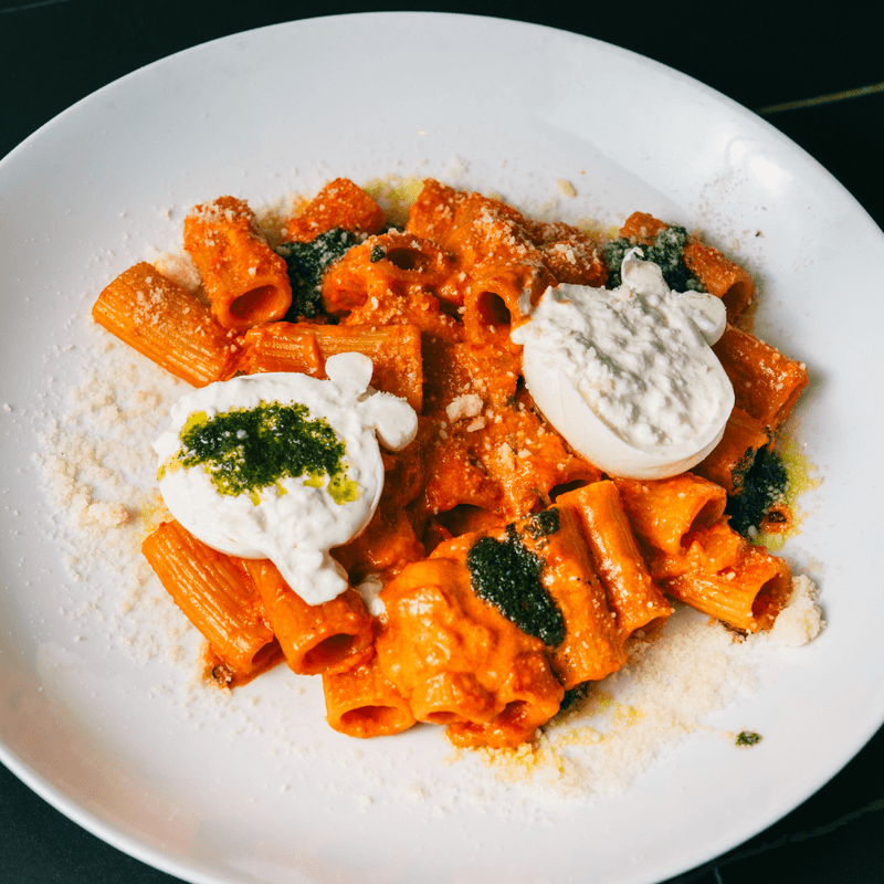 Rigatoni romanoff / Rigatoni romanoff