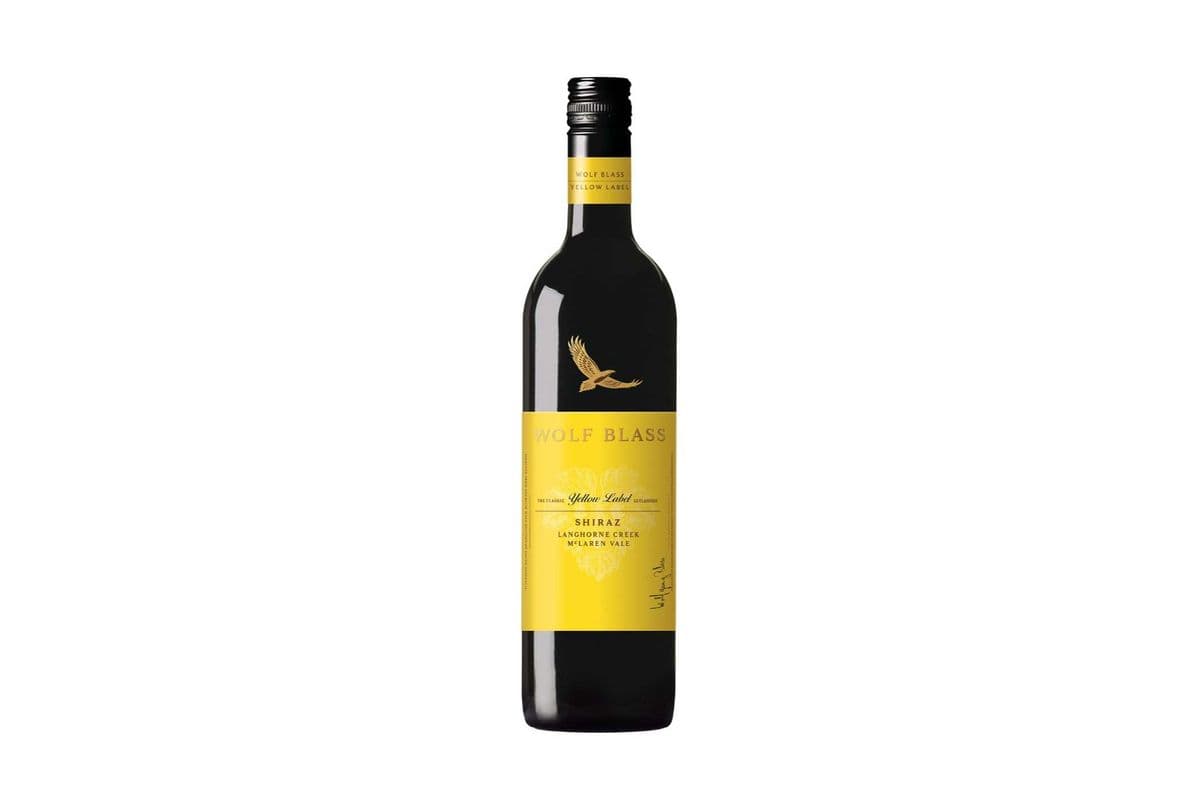 Wolf Bass Yellow Label Shiraz (1 x 750 ml)