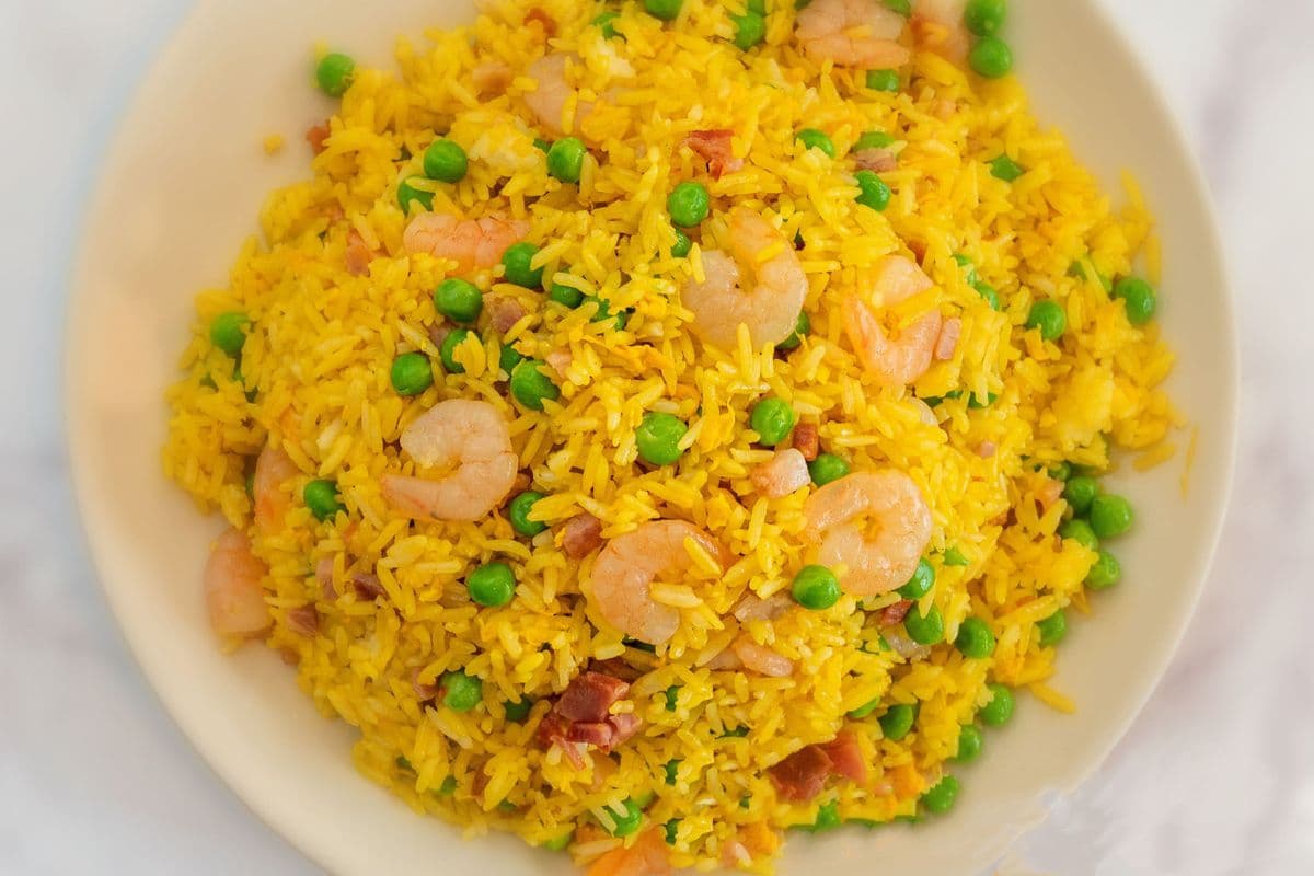 Pork and Shrimp Yang-Chow Fried Rice