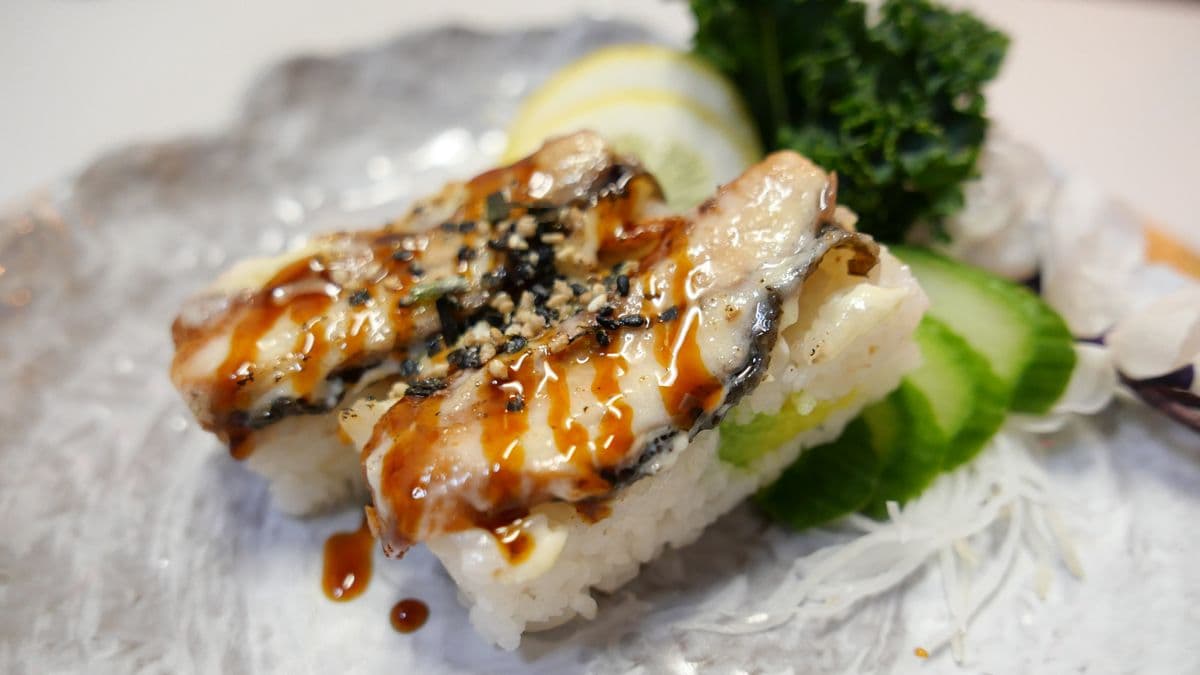 Grilled Eel Pressed Sushi
