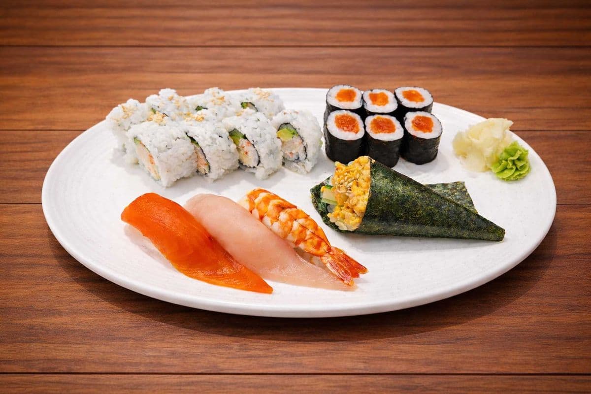 Lunch Sushi Plate