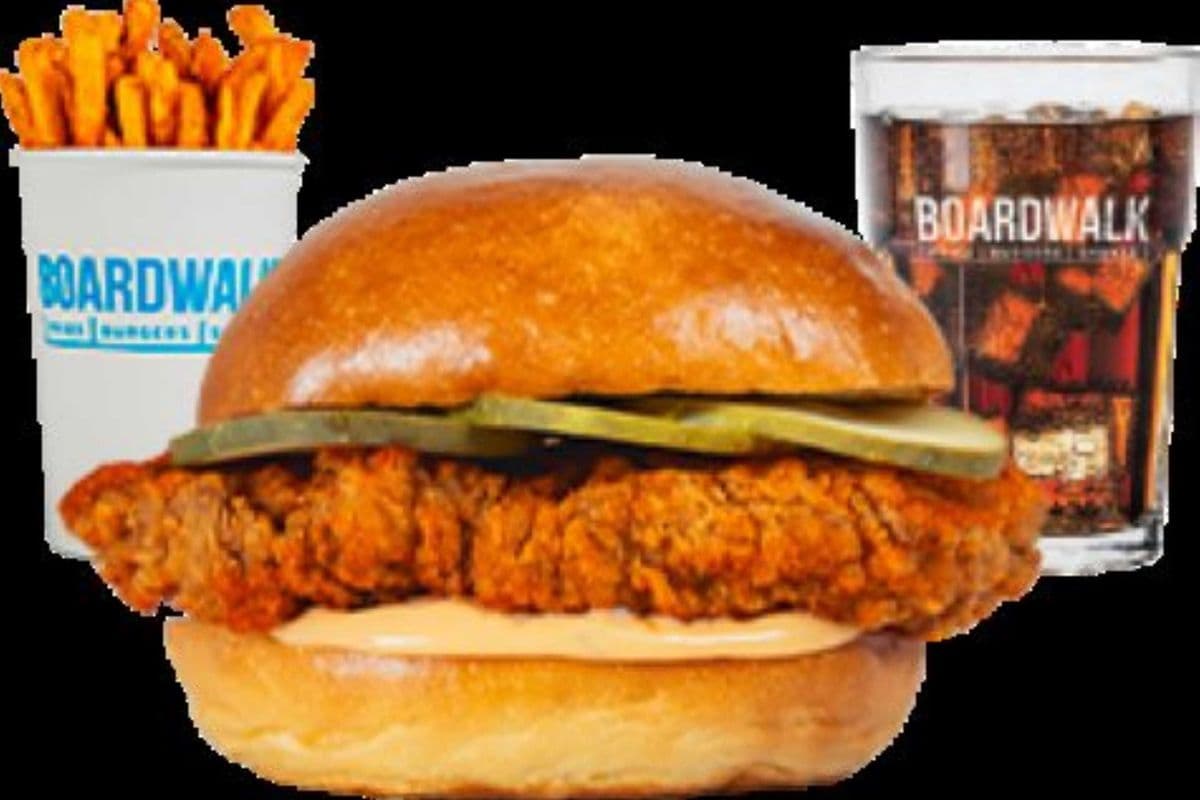 Nashville Chicken Burger Combo