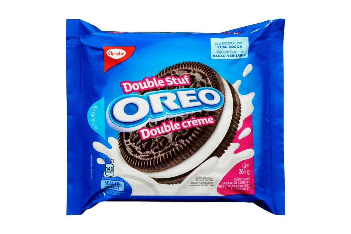 Oreo Double Stuf Sandwich Cookies (261g)