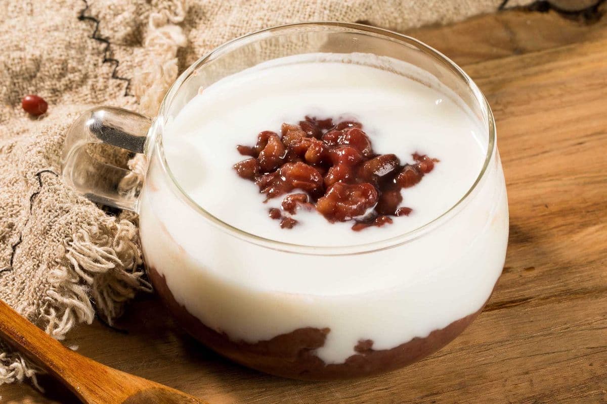 Purple Rice & Red Bean Yogurt 红豆紫米酸奶